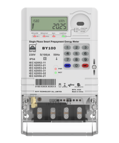 BY100 energy meter Front view1