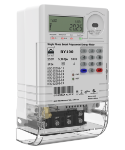 BY100 energy meter Left front perspective1