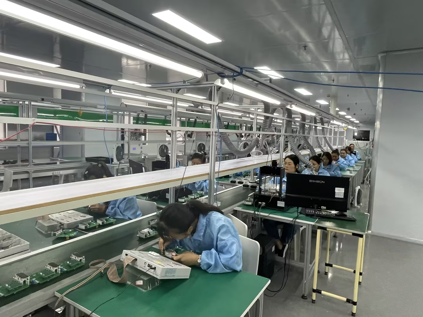 Electric meter production workshop 01