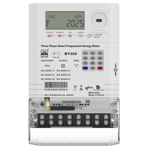 Three-phase-prepaid-energy-meter-with-RFID-for-South-Africa